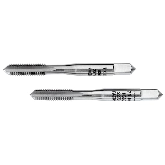 M6 x 1.0 mm High Performance Cobalt Tap Set (Taper and Bottoming) (2 pc.)