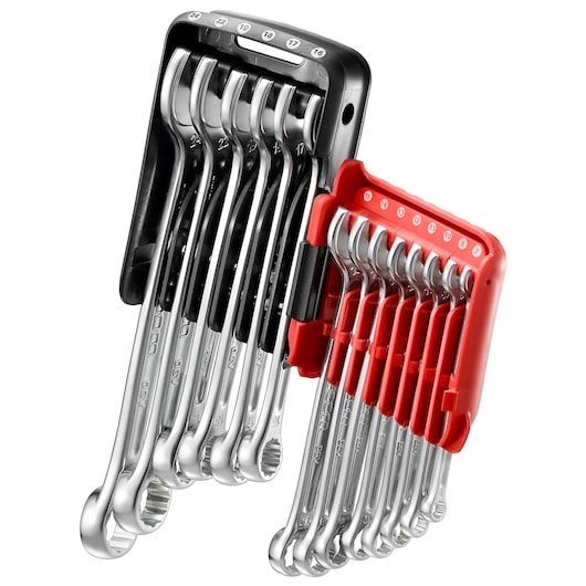 8 - 24mm Combination Wrench Set With Holder (14 pc.)