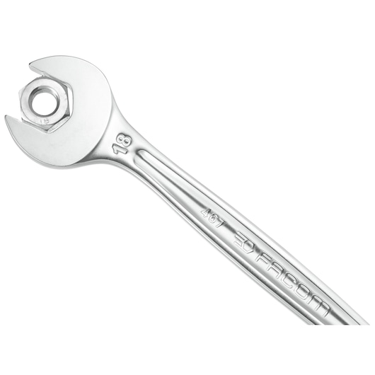 Reversible ratchet wrench, 17 mm