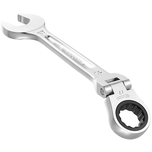 10mm Flex-Head Ratchet Wrench