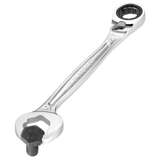 Rapid reversible ratchet wrench, 14 mm