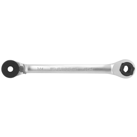 1/4 in. - 5/16 in. Ratchet Wrench With Bit Holder