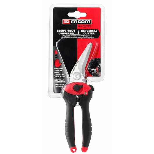 Multi-Purpose Shears With Clear Blade