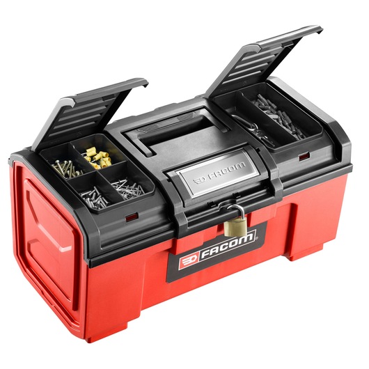 19 in. Plastic Toolbox Self-Closing Model