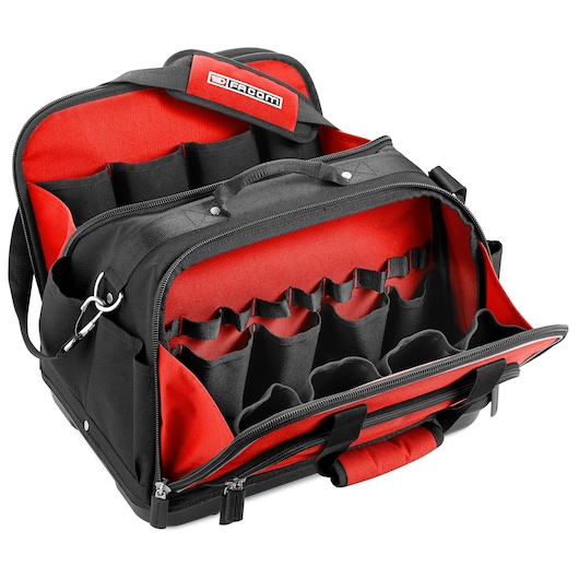 Multi-access bag for tools, 17"