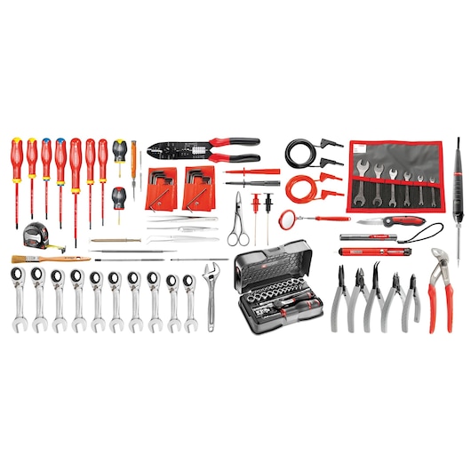 Metric and Inch Electrician Set With Soft Bag (101 pc.)