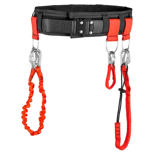 100-140cm Belt With Dual Point Metal Loop, Safety Lock System