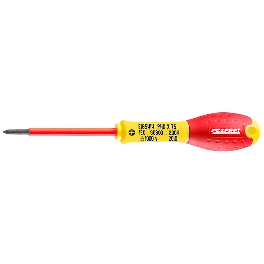 EXPERT by FACOM® 1000V Insulated Phillips® Screwdriver PH0x75mm