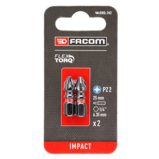 25mm Impact Flextorq PZ (2 pk)