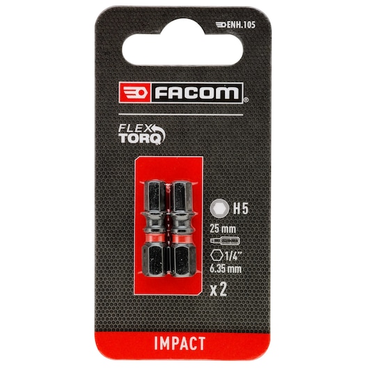 25mm Impact Flextorq (2 Pk)