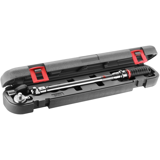 Click Torque Wrench, drive 3/8, range 10-50Nm