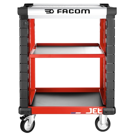 3-Level Utility Cart, Top 0,28m², Assembled