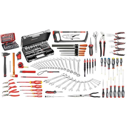 166-Piece Industrial Maintenance Set IN JET.6NM3A