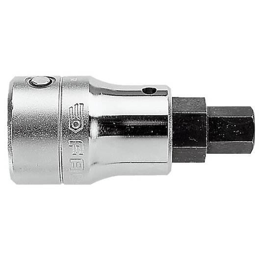 3/4" hexagonal bit socket, 22 mm