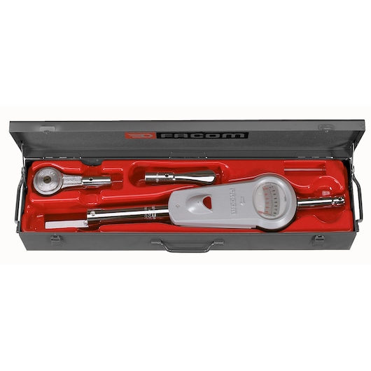 Torque Wrench & Square Drive Ratchet Set, Range 500-2500Nm