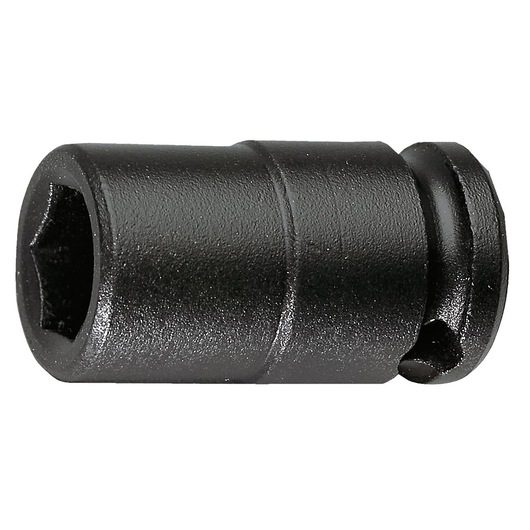 3/8 in. Impact Socket, 6-point, 12 mm