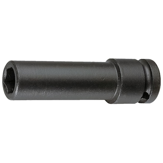 3/4 in. Long Impact Socket, 6-point, 21 mm