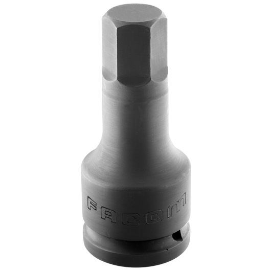 3/4" impact hexagonal bit socket, 17 mm