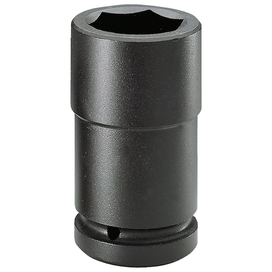 1 in. Long Impact Socket, 6-point, 22 mm