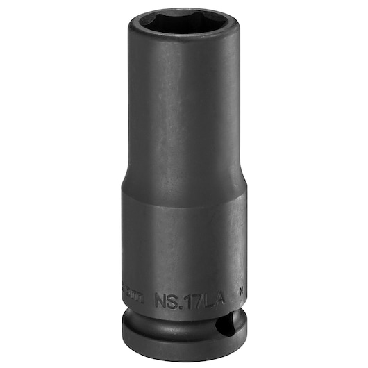 1/2 in. Long Impact Socket, 6-point, 10 mm