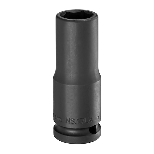 1/2 in. Long Impact Socket, 6-point, 16 mm