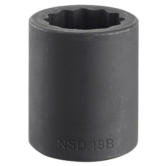 1/2" impact socket 12-points, 28 mm