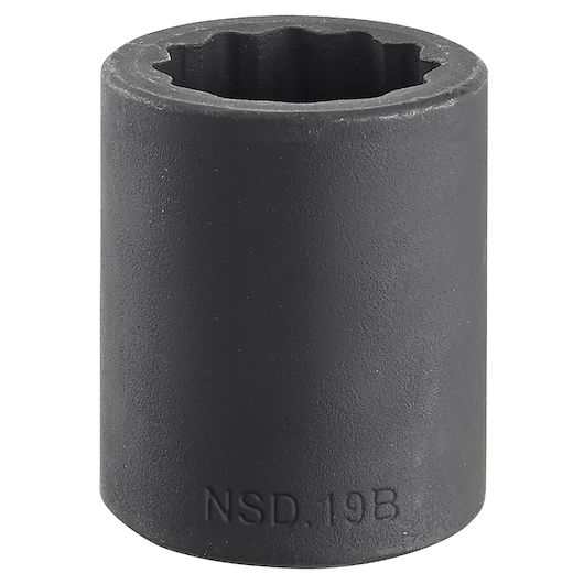 1/2 in. Impact Socket 12-points, 35 mm