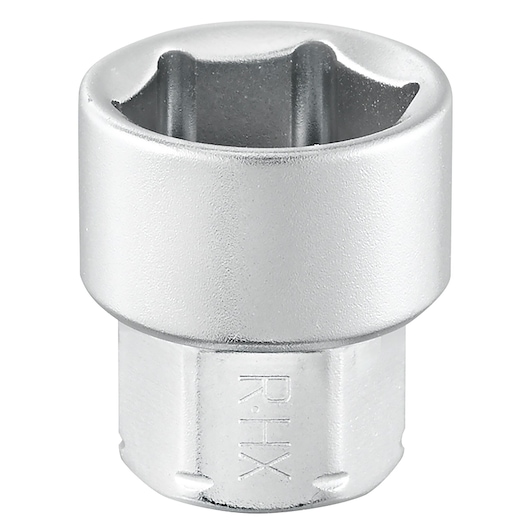 1/4 in. Hexagonal Shape Socket 6-points (12mm)