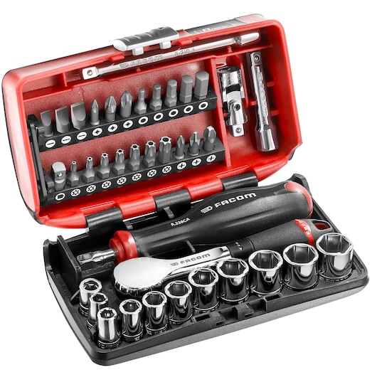 1/4 in. NANO Socket Set With High Performance Ratchet (38 pc.)