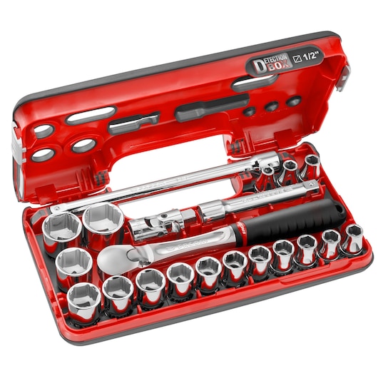 ½’’ OGV® GRIP 6-point socket set - 21 tools