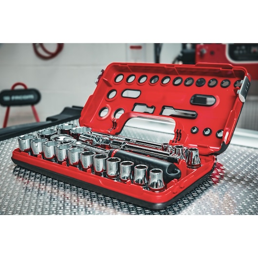 ½’’ OGV® GRIP 6-point socket set - 21 tools