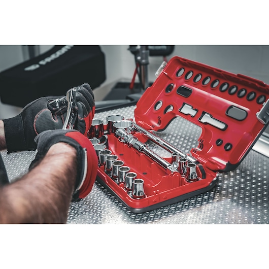 ½’’ OGV® GRIP 6-point socket set - 21 tools